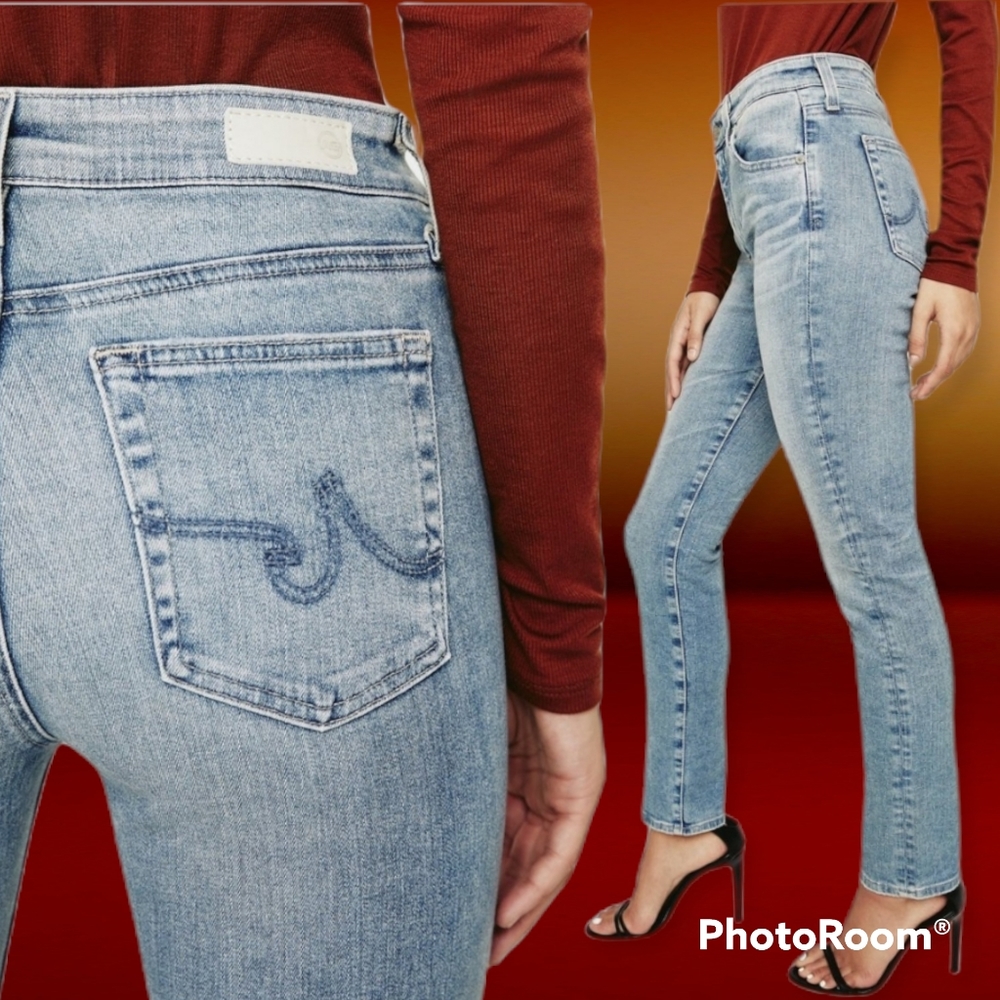 AG Adriano Goldschmied Mari Hi-rise Straight